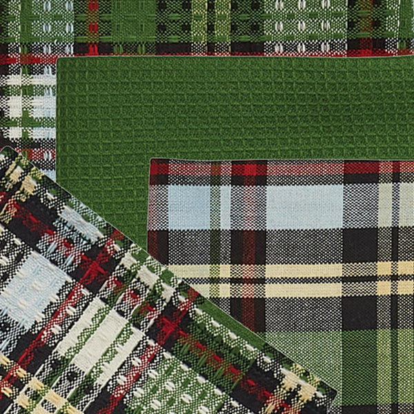 Happy Trails 3 Dishtowel/ 1 Dishcloth Set