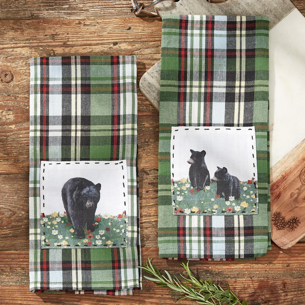 Happy Trails Mama Bear Dishtowel (set of 2)
