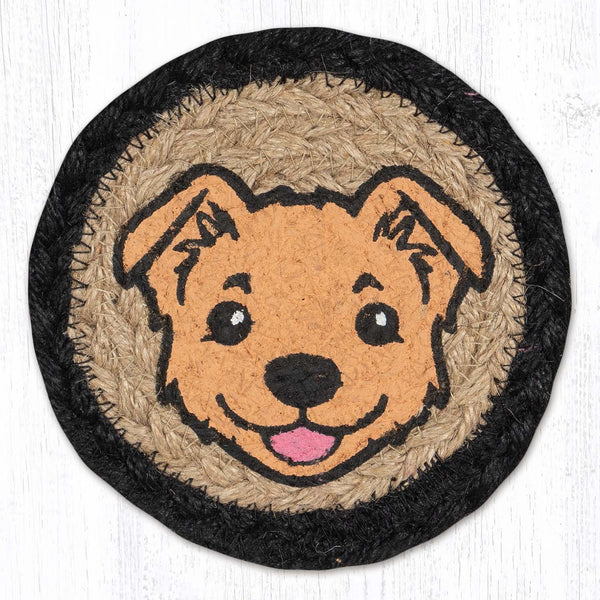 IC-001 Puppy Face Printed Coaster 5"x5"