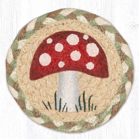 IC-660 Mushroom Printed Coaster 5"x5"