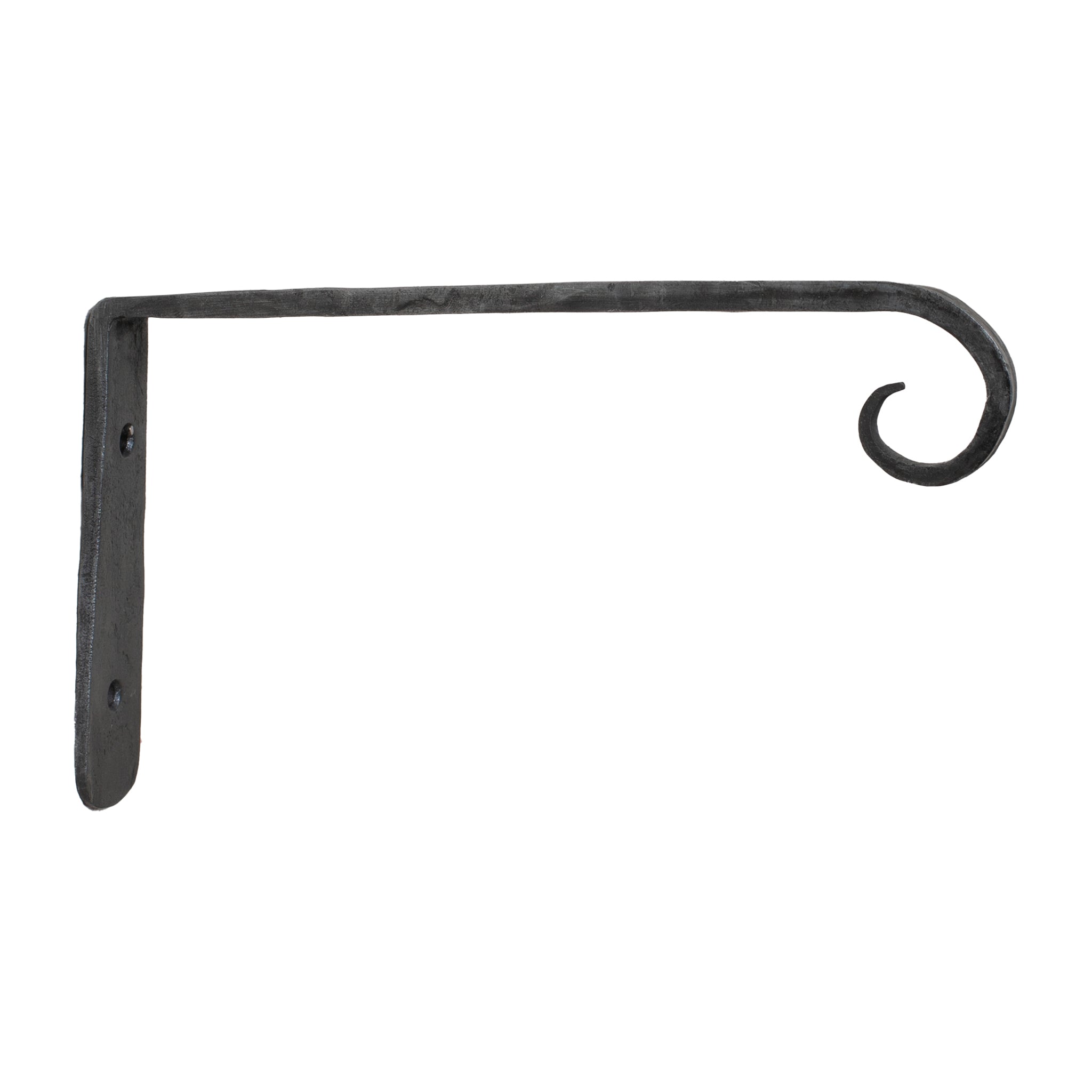 wrought iron home collections plant hanger 7-Inch Wrought Iron Plant Hangers with Curl