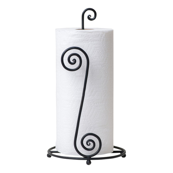 Wrought Iron Paper Towel Holder