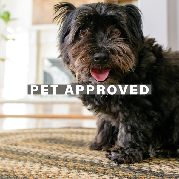 Kilimanjaro Jute Braided Round Rug 6' | Primitive Farmhouse