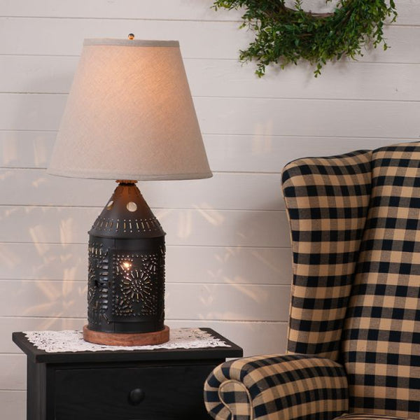 14-Inch Empire Shade in Ivory Linen