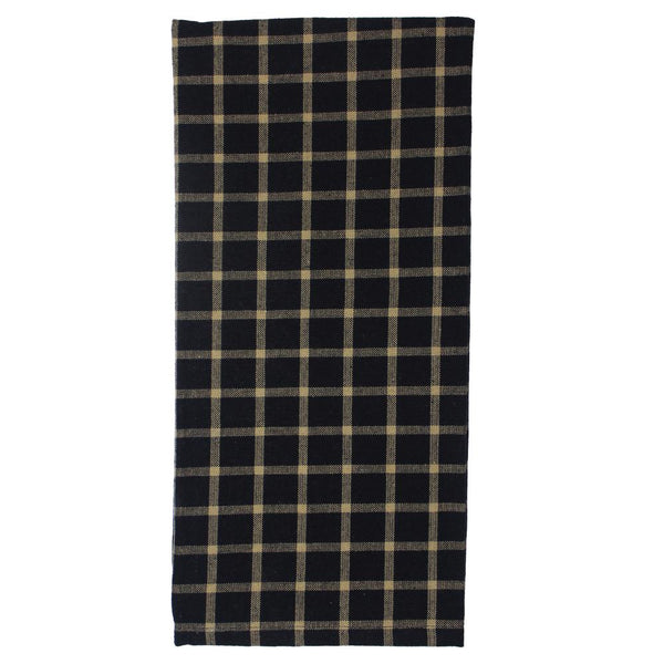 Black & Tan Kitchen Towel (set of 6)