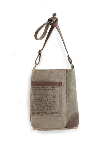 IDENTIFIED CROSSBODY, CHARCOAL
