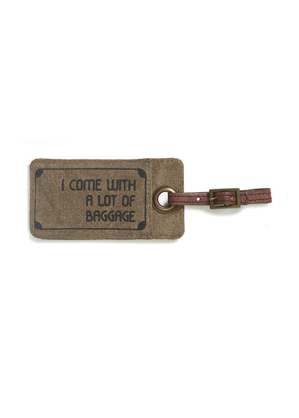 TRAVEL ADDICT LUGGAGE TAG