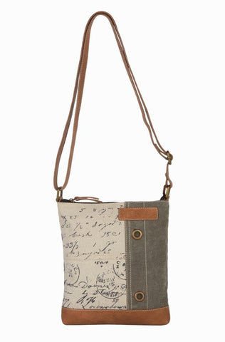 VINTAGE SCRIPT CROSSBODY