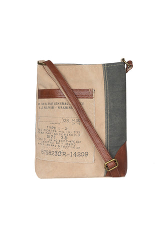 IDENTIFIED CROSSBODY, BISQUE