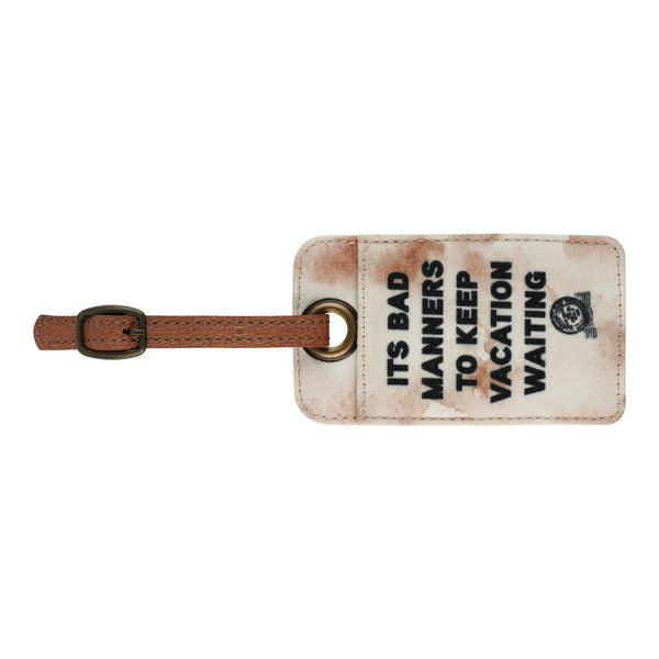 VACATION WAITING LUGGAGE TAG
