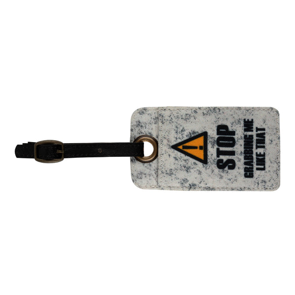 STOP LUGGAGE TAG