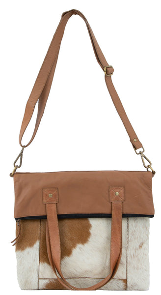 GLORIA FOLD-OVER CONVERTIBLE  SHOULDER BAG