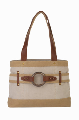 ROWEN HANDBAG, NATURAL