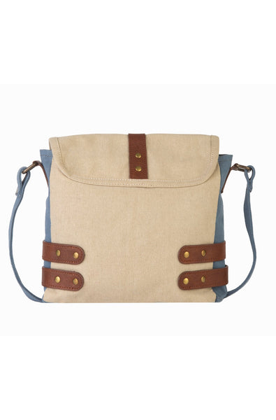BUCKLED UP CROSSBODY, DUSTY BLUE