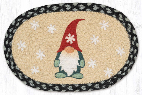 MSP-701 Winter Gnome Printed Oval Swatch 10"x15"