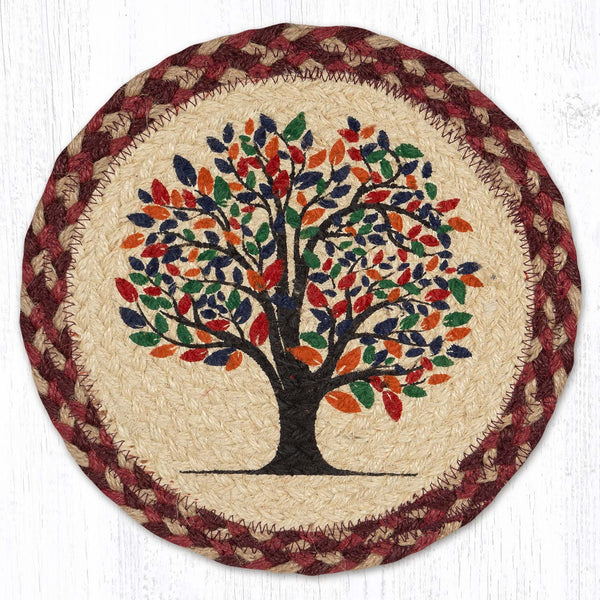 MSPR-882 Tree of Life Printed Round Trivet 10"x10"