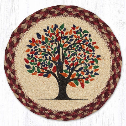 MSPR-882 Tree of Life Printed Round Trivet 10"x10"