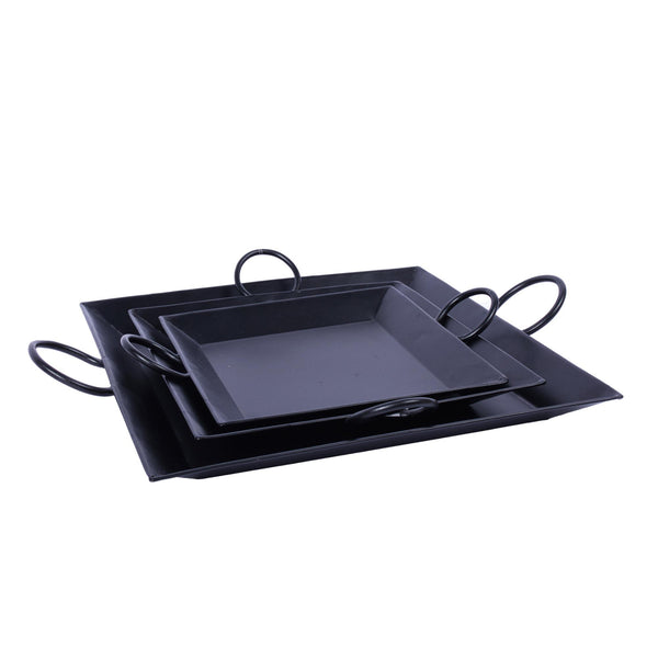 Square Tray set of 3 - 6",8",10"