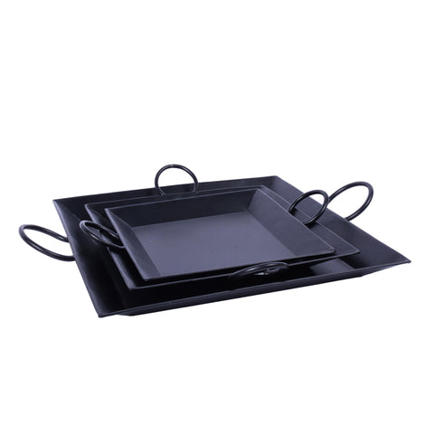 Square Tray set of 3 - 6",8",10"