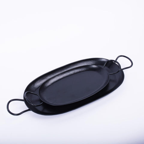 Oval Tray set of 2 - 12", 18"