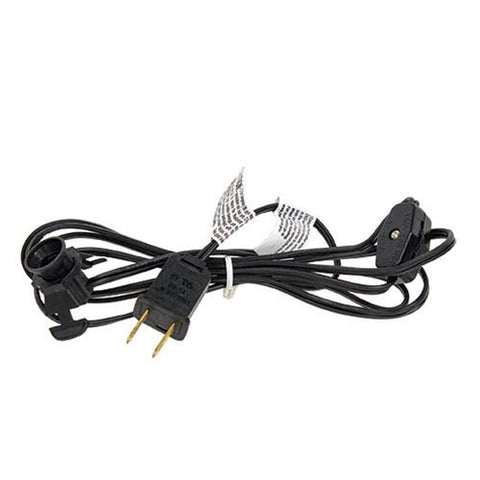 Black Snap-In Candelabra Socket