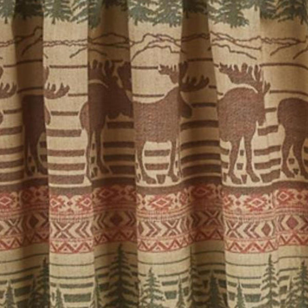 Moose Jacquard Tiers 72X24