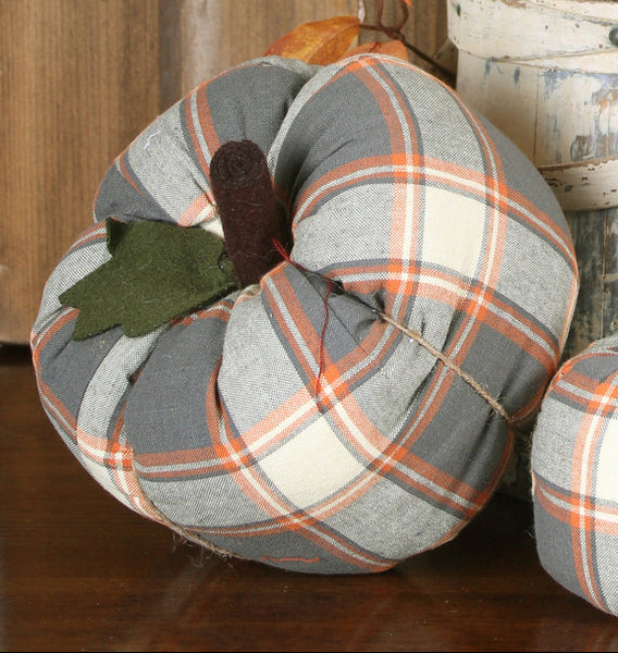 Fall Stuffed Pumpkins Trio, Set of 3 | Buy 2, Get 1 Free - Clearance All Sales Final