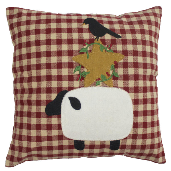 Country Stack Pillow. See website for free shipping offer. Primitive Country Farmhouse Home Decor. 