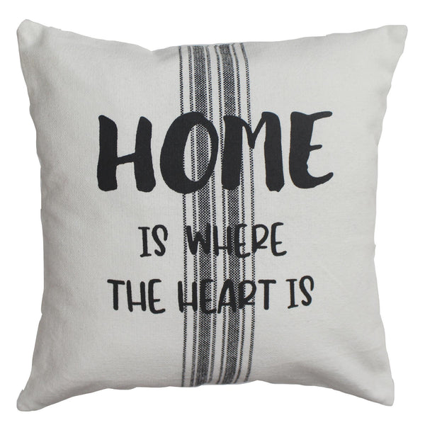 Home Grain Sack 14"x14" Pillow