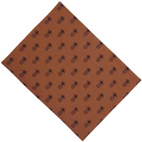 Pineapple Town Mocha Placemat (set of 6)
