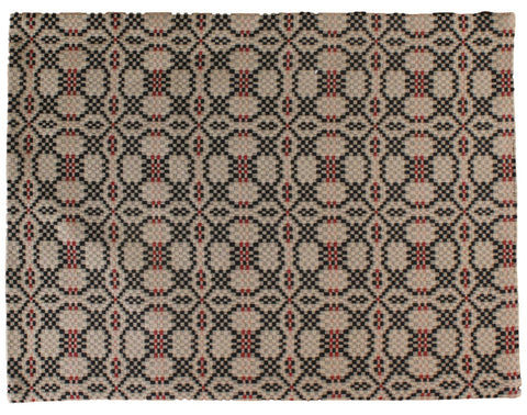 Kendall Jacquard Black Queen Bed Cover