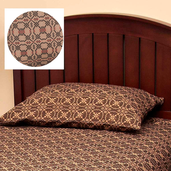 Kendall Jacquard Black  Pillow Shams 21x31