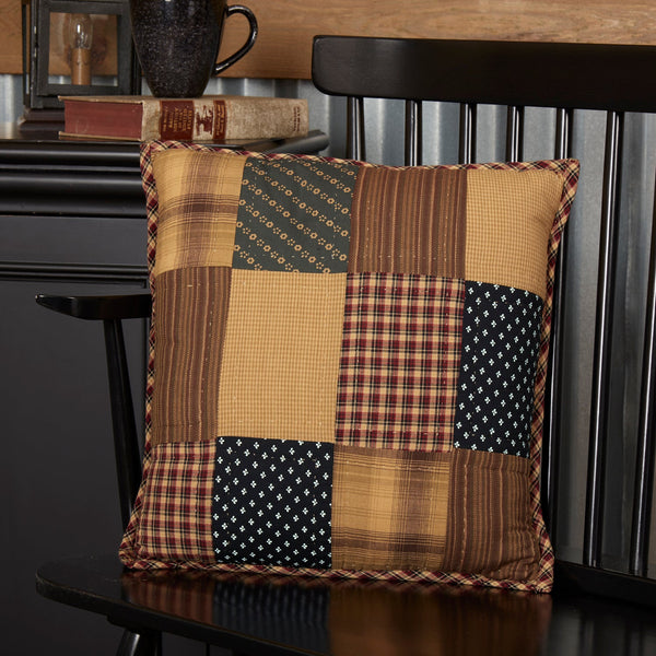 Patriotic Patch Twin Quilt Combo - Clearance - Twin Quilt, 1 Standard Sham, 2 16x16 Pillows