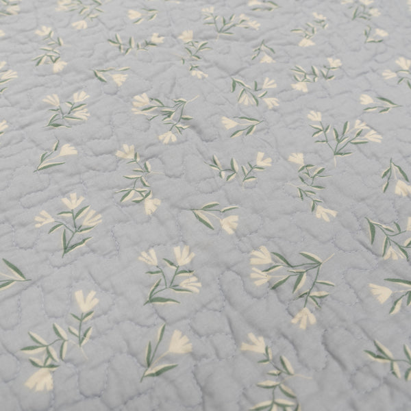 Blue Pastures Cotton Quilt Set – Queen