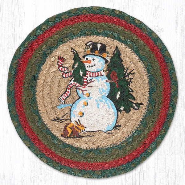 MSPR-246 Winter Wonderland Printed Round Trivet 10"x10"