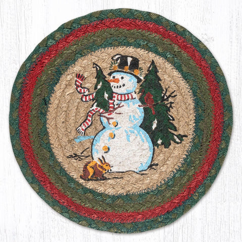 MSPR-246 Winter Wonderland Printed Round Trivet 10"x10"