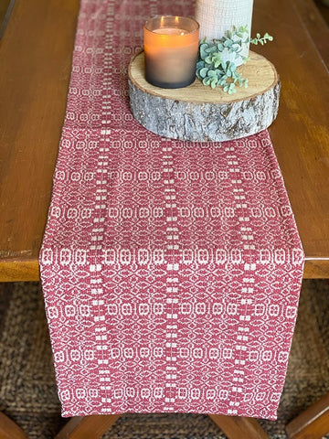 WENTWORTH RED/LINEN 34" SQUARE