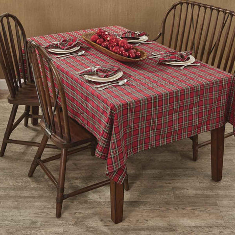 Regal Tartan Tablecloth 60X84
