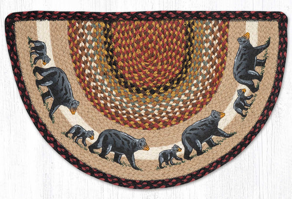 SCP-319 Burgundy Mama Bear Baby Bear Printed Slice 18"x29"