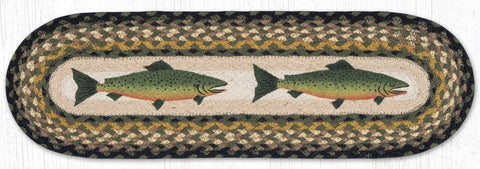 ST-OP-116 Fish Oval Stair Tread 27"x8.25"