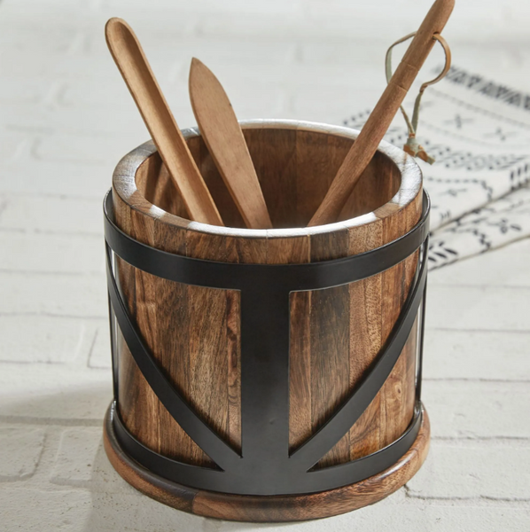Urban Farmhouse Utensil Organizer