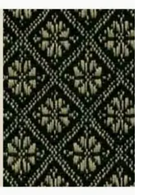 Kingston Jacquard Black Swag
