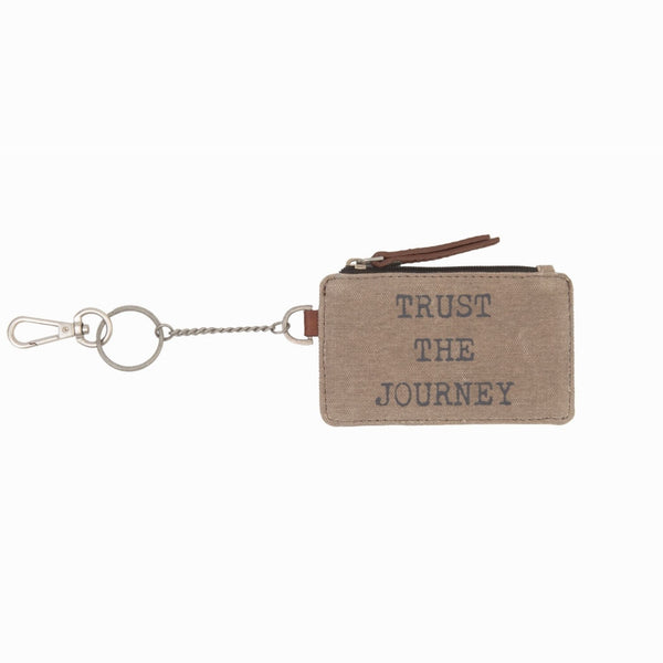 TRUST THE JOURNEY ID POUCH
