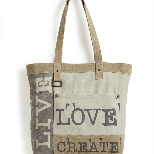 LIFE IS SHORT TOTE