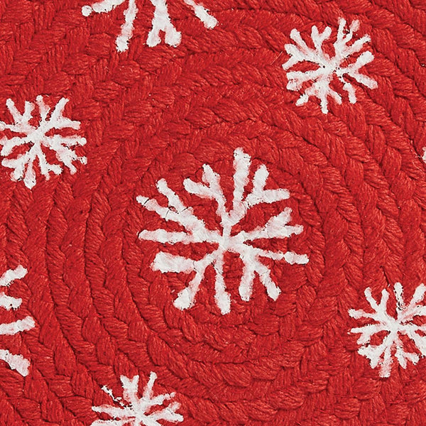 Snowflake Round Placemat (Set of 4)