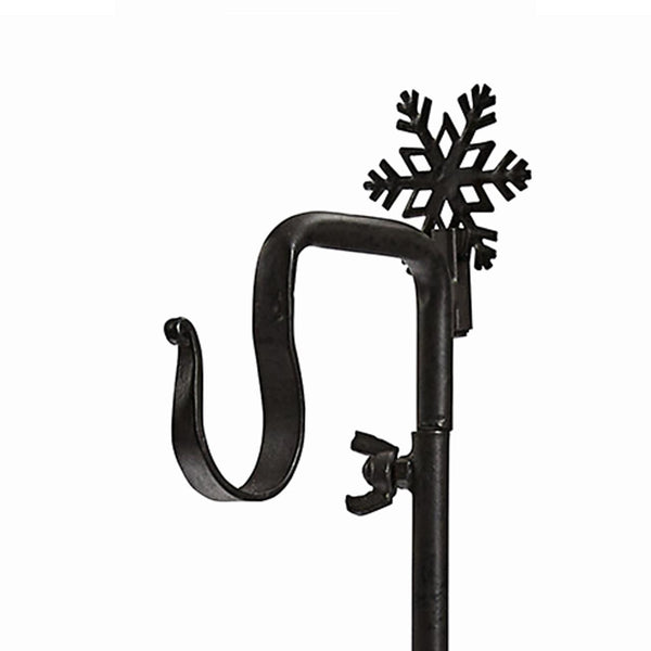 Snowflake Iron Vertical Adjustable Stocking Hanger