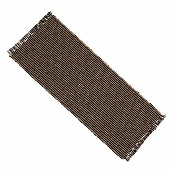 Newbury Gingham Black 54" Runner