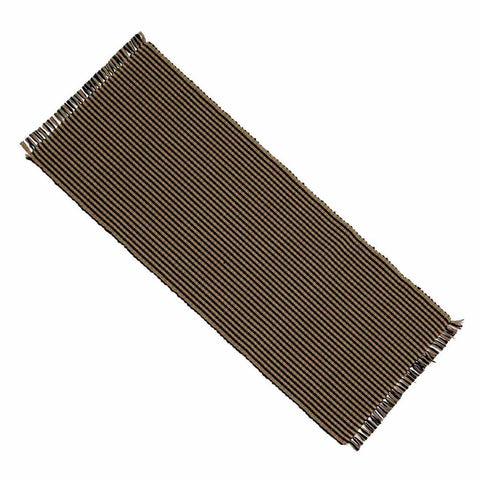 Newbury Gingham Black 54" Runner