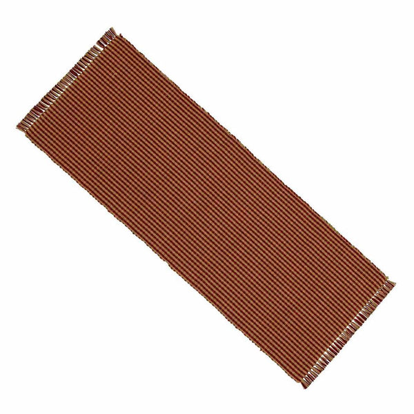 Newbury Gingham Red 54"Runner