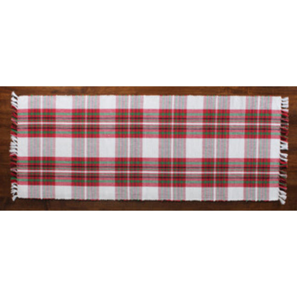 Christmas Tartan Plaid Table Runner 14x36 – Farmhouse Holiday Decor